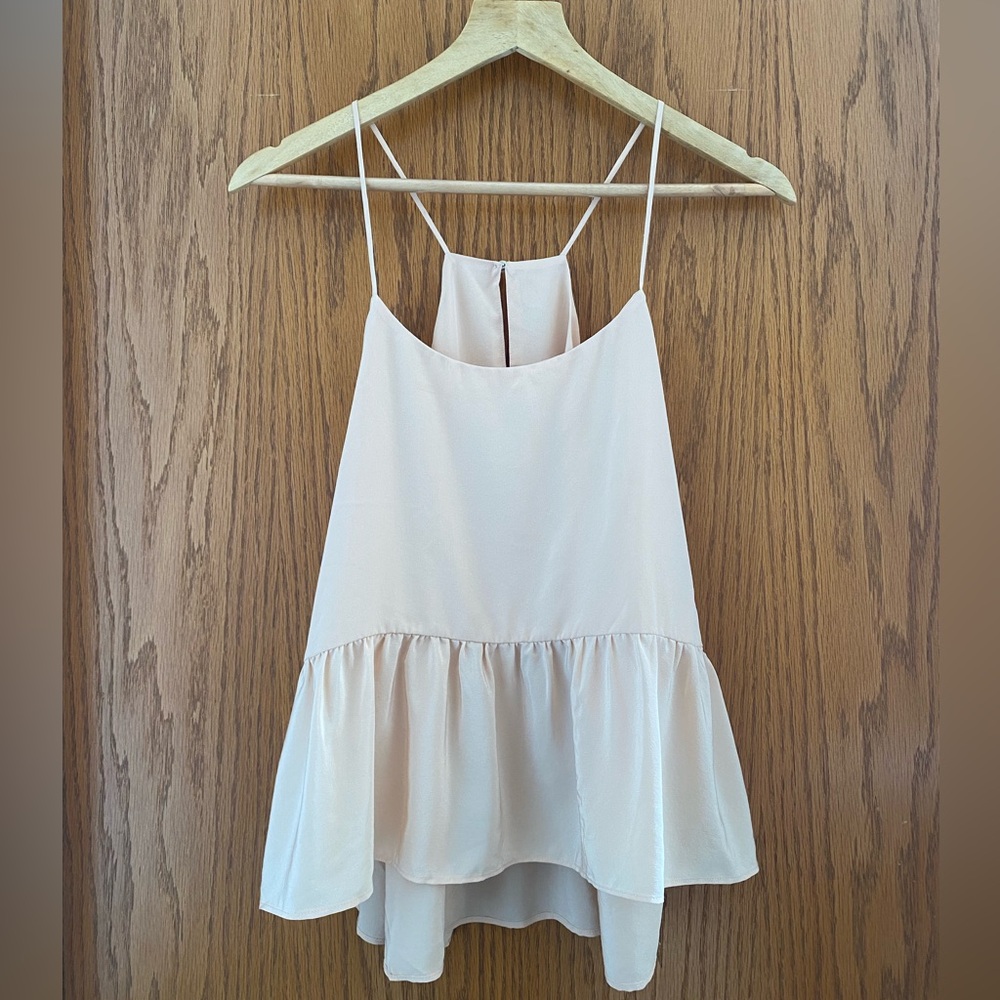 Thurley 100% Silk Peplum Top